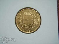 20 Lire 1878 R Italy - AU (gold)