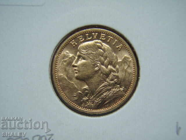 20 franci 1903 Elveția /1/ - AU/Unc (aur) - 5 20 franci 1903 Elveția /1/ - AU/Unc (aur) - 5