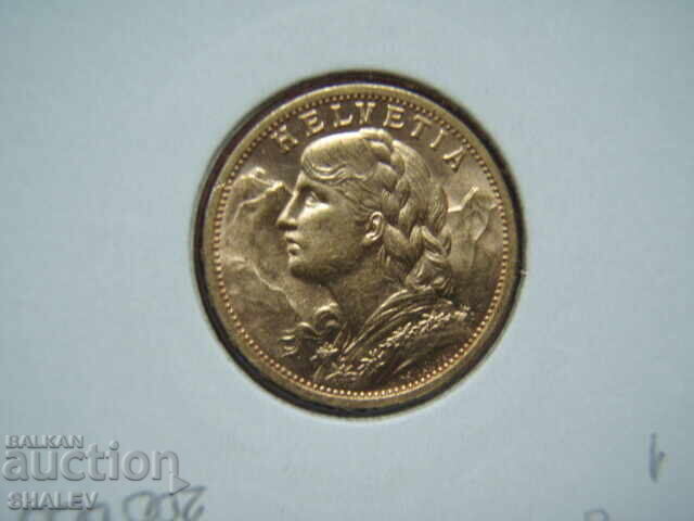 20 Francs 1903 Switzerland /1/ - AU/Unc (gold) - 6 20 Francs 1903 Switzerland /1/ - AU/Unc (gold) - 6