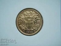 20 φράγκα 1903 Ελβετία (20 φράγκα Ελβετία) /2/ (χρυσός)