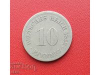 Germany-10 Pfennig 1892 D-Munich