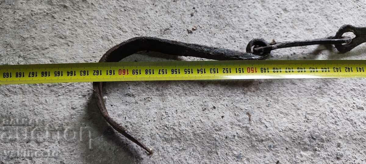 Auction Chain, chain, Old, forged and long Auction Chain, chain, Old, forged and long