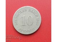 Germany-10 Pfennig 1876 D-Munich