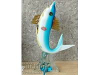 Old Glass Fish Figure -,,Murano,,