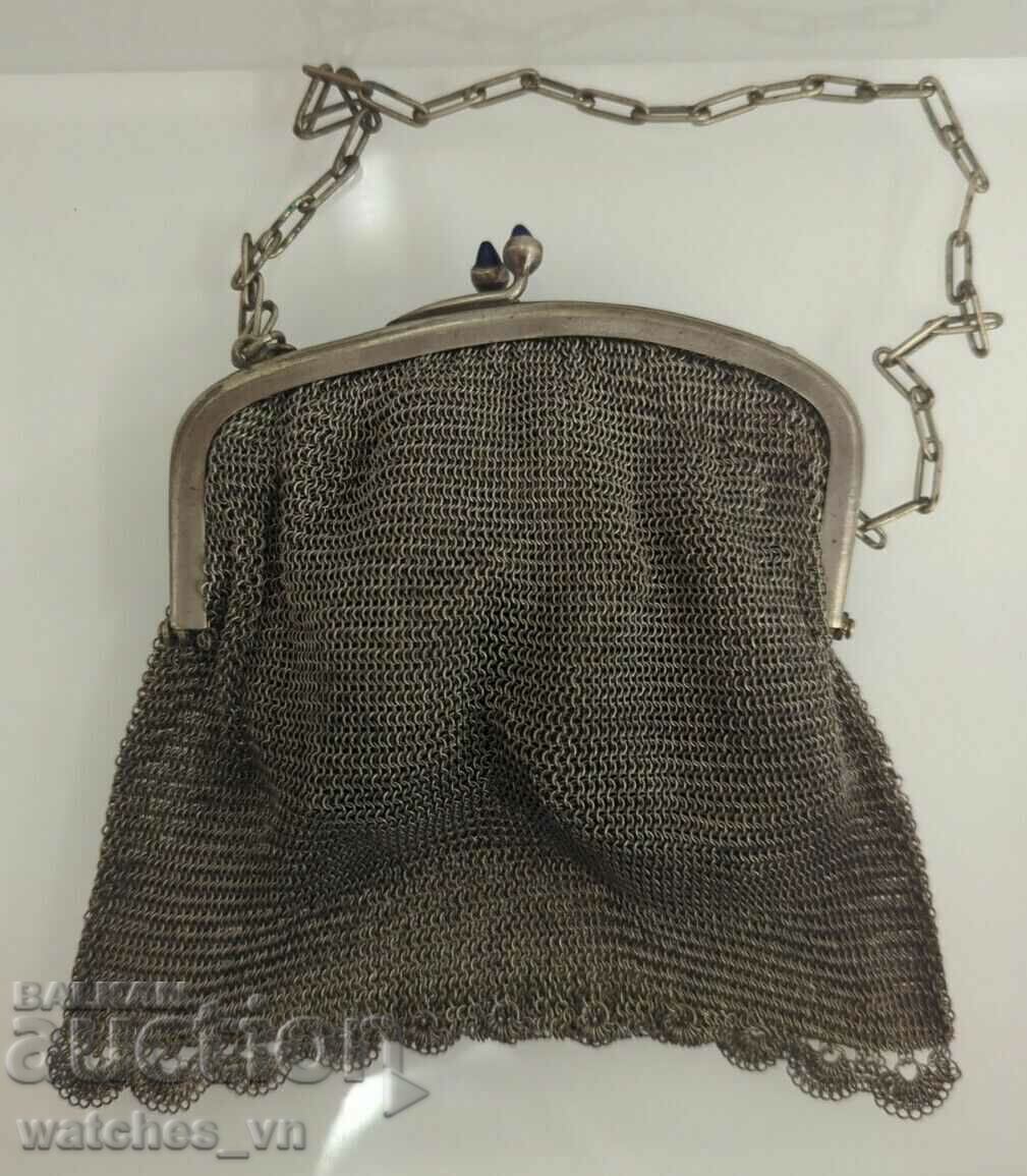 Antique Authentic Theater Bag Not Silver