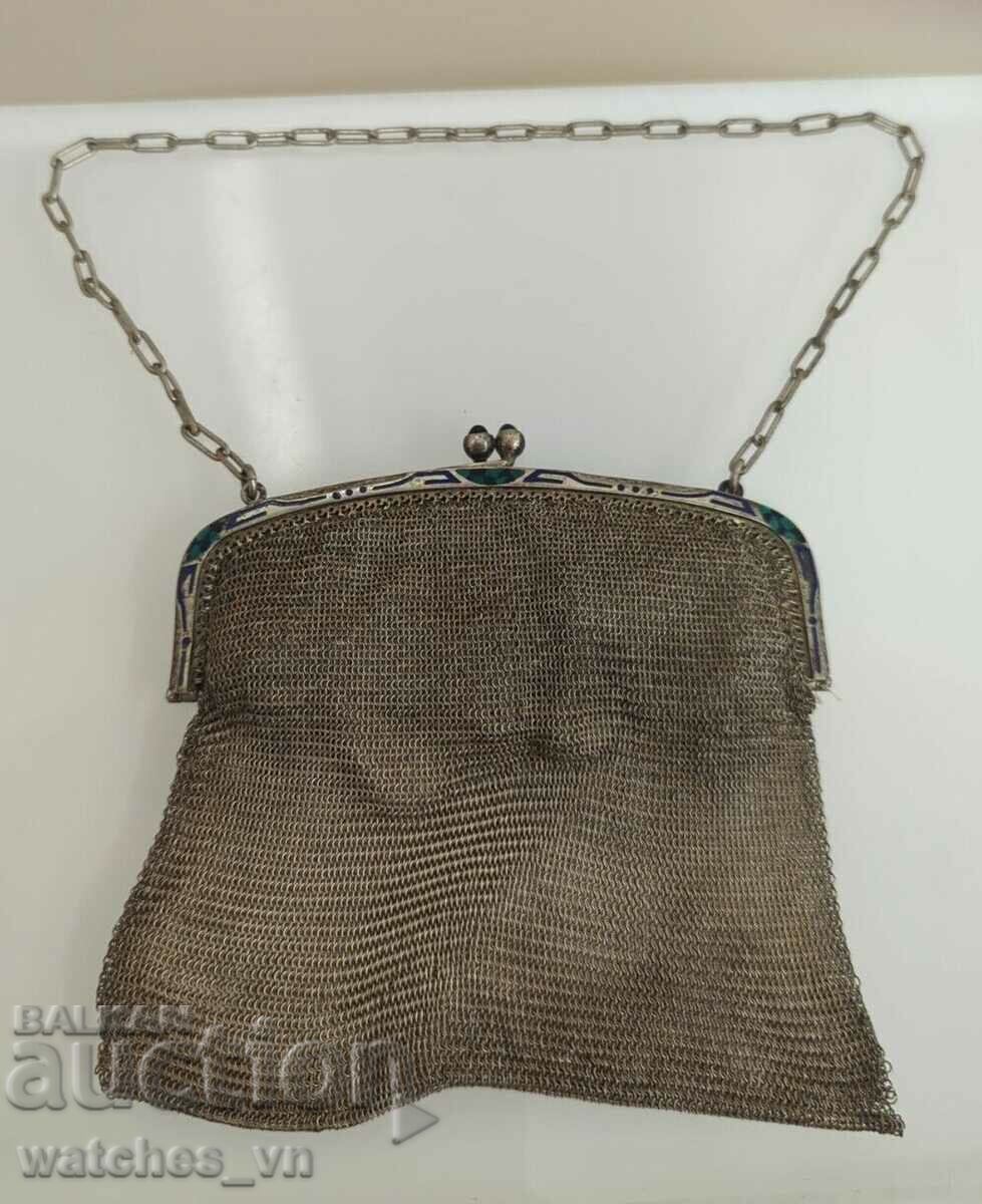Antique Authentic Theater Bag Not Silver