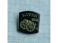Badge - April Batak Uprising 1876. Cherry ball
