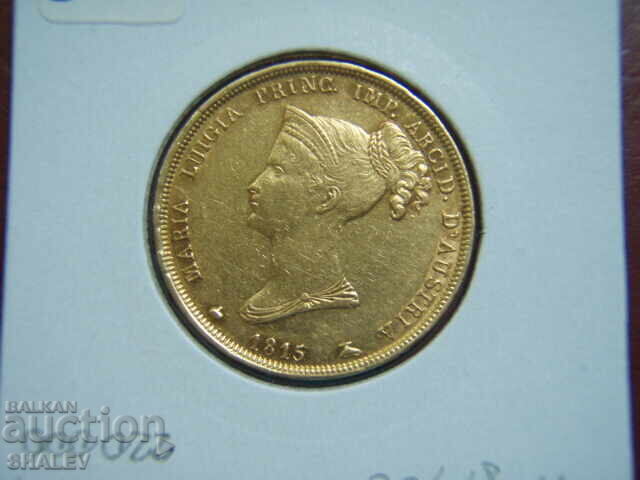40 Λίρες 1815 Πάρμα / Ιταλία (40 liri Parma) - AU (χρυσός) - 5 40 Λίρες 1815 Πάρμα / Ιταλία (40 liri Parma) - AU (χρυσός) - 5