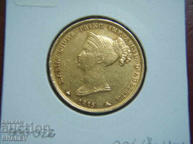 40 Λίρες 1815 Πάρμα / Ιταλία (40 liri Parma) - AU (χρυσός) - 7 40 Λίρες 1815 Πάρμα / Ιταλία (40 liri Parma) - AU (χρυσός) - 7