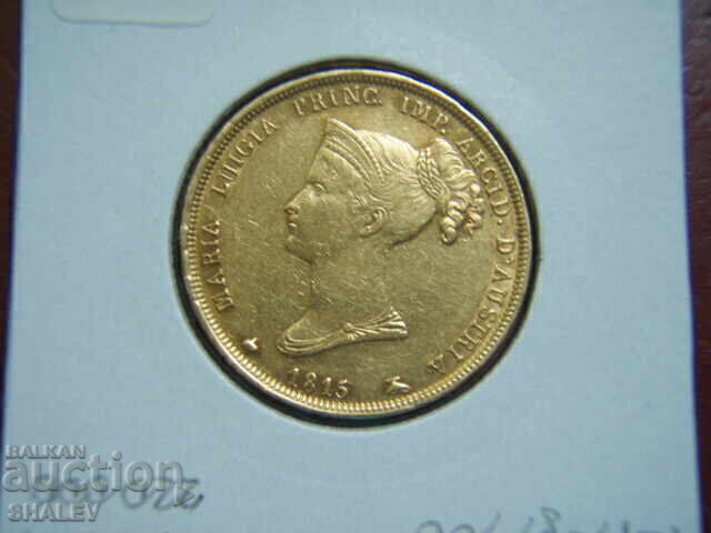 40 Lire 1815 Parma / Italy (40 лири Парма) - AU (злато) - 7