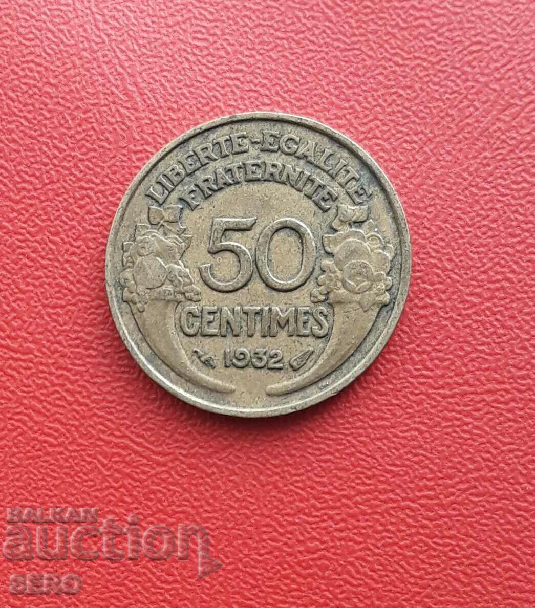 Γαλλία-50 σεντς 1932