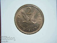 2 Pence 1972 Falkland Islands Unc