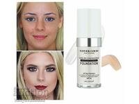 Color changing coverage liquid foundation with SPF 30. 30