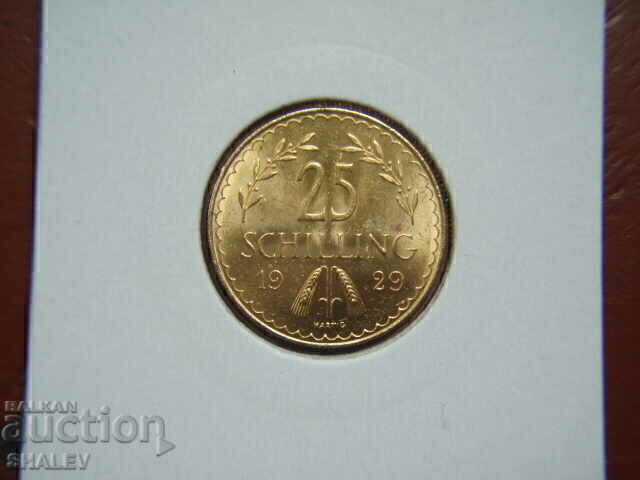 25 Shilling 1929 Austria (Austria) - AU/Unc (gold) with price 1365.89 BGN | € 698.37 25 Shilling 1929 Austria (Austria) - AU/Unc (gold) with price 1365.89 BGN | € 698.37