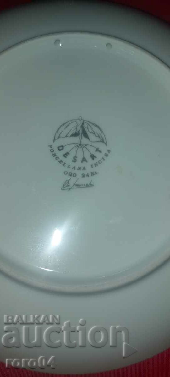 PLACĂ PORCELAN - AUR 24K - 6