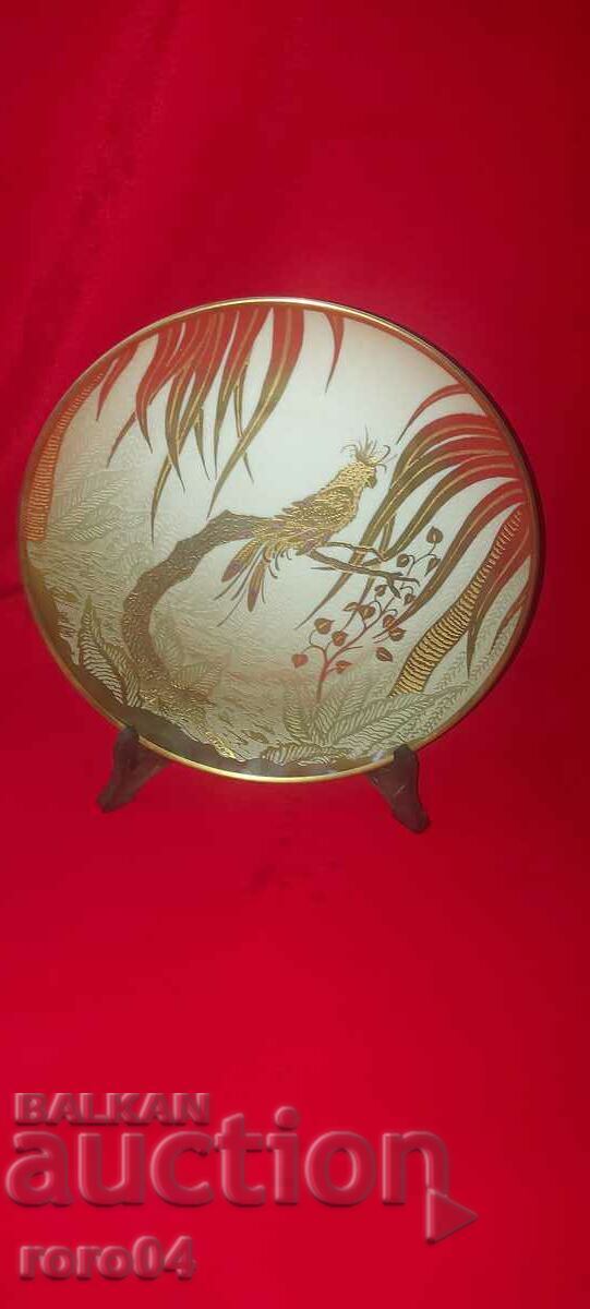 PLACĂ PORCELAN - AUR 24K