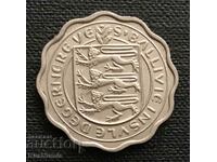 Guernsey. 3 pence 1956