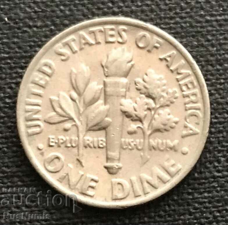 USA. 10 cents 1986 (R).