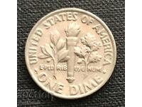 ΗΠΑ. 10 σεντς 1986 (R).