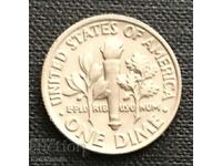 USA. 10 cents 1989 (R).
