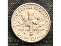 ΗΠΑ. 10 cents 1989 (D).