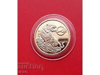 China-medalia/placa/-2010 anul tigrului