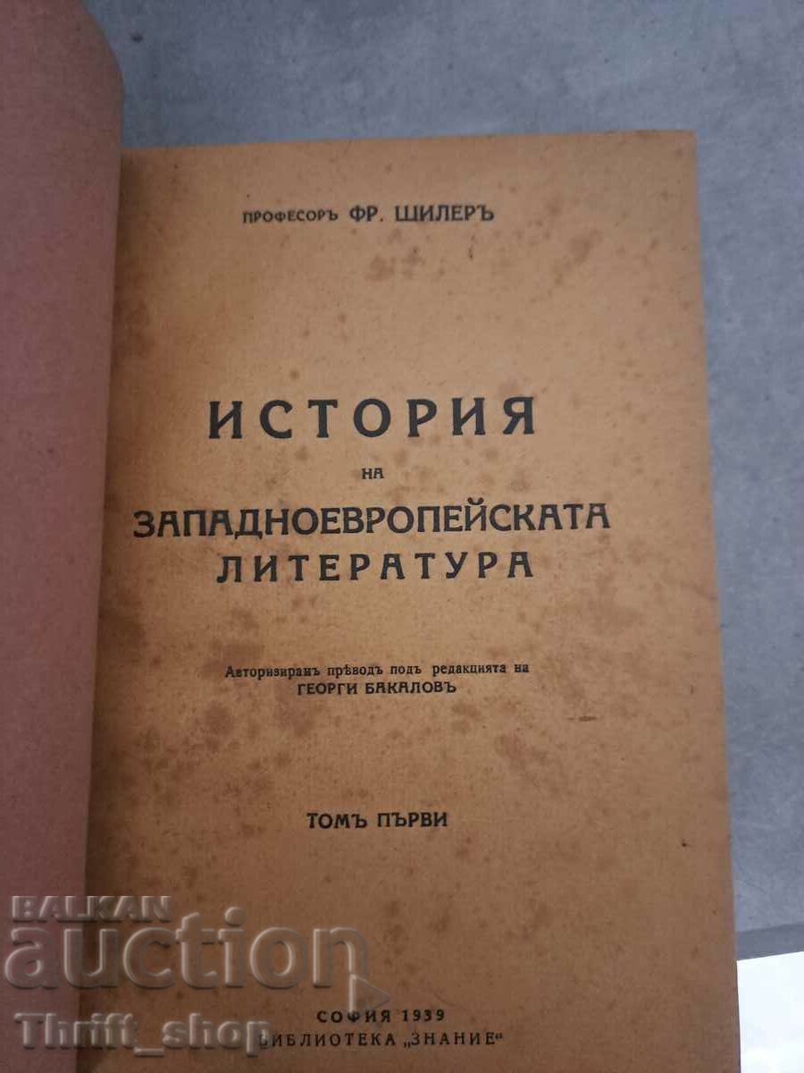 Istoria literaturii vest-europene volumul 1