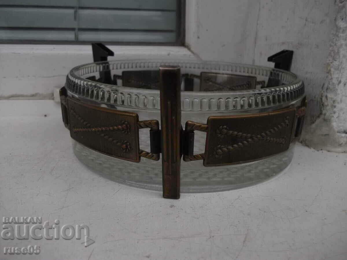 Glass container in metal fittings for nuts, candies and others - 6 Glass container in metal fittings for nuts, candies and others - 6