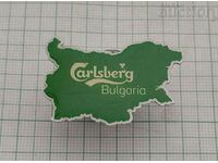 CARLSBERG BULGARIA ЛОГО БИРА ЗНАЧКА