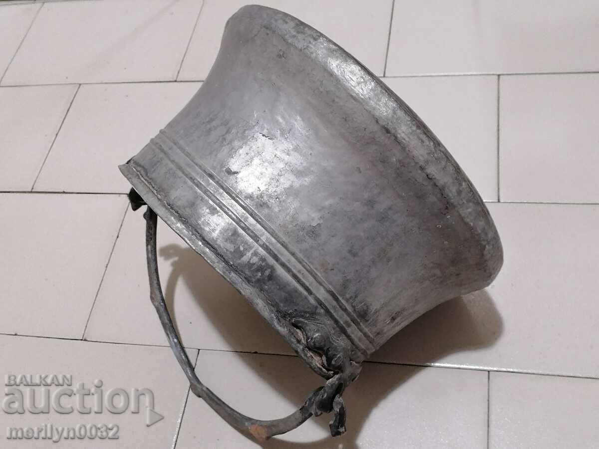 Tin-plated copper pot, copper pot, copper pot, copper vessel with price 129.00 BGN | € 65.96