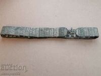 Costum bijuterii pafti pafta centura argint renascentista 83-84cm