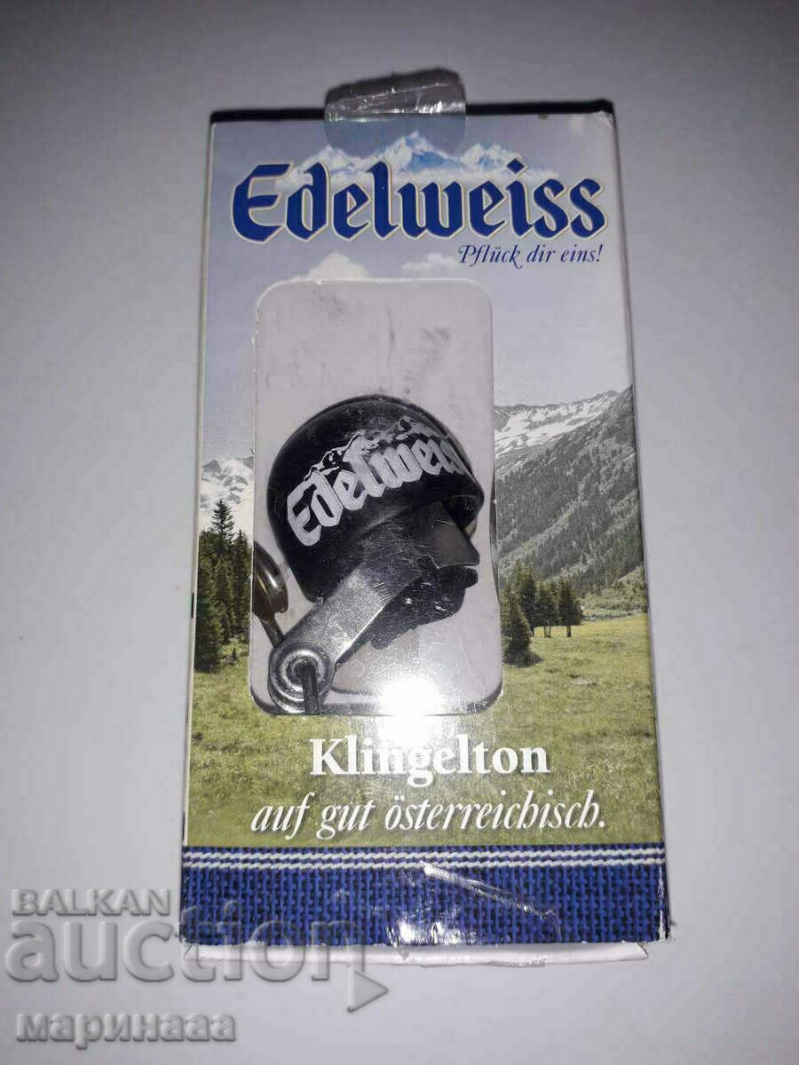 EDELWEISS CLOPOTER. ELVEŢIA. BRONZ