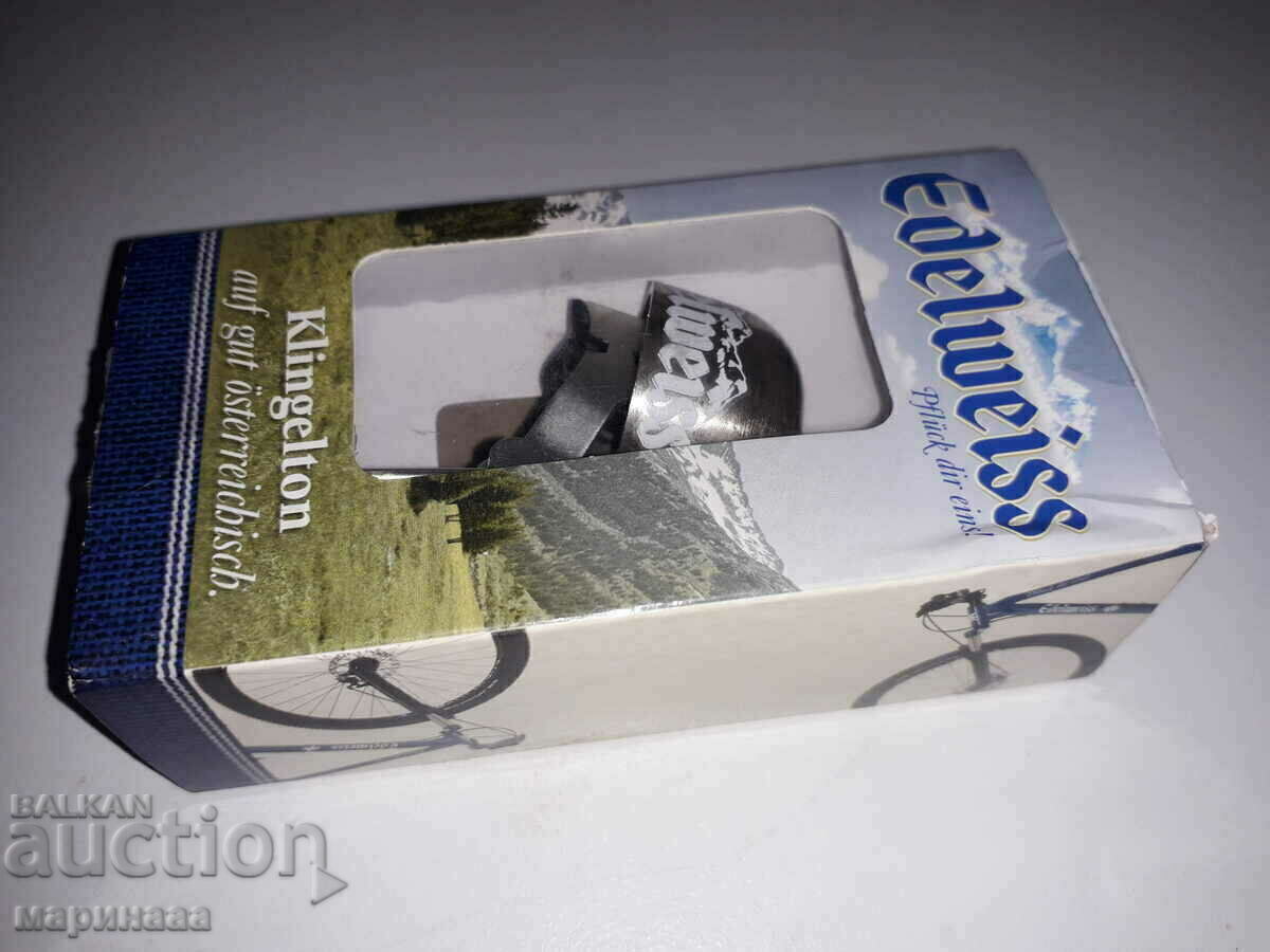 Auction BIKE BELL ''EDELWEISS''. SWITZERLAND. BRONZE Auction BIKE BELL ''EDELWEISS''. SWITZERLAND. BRONZE