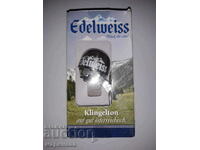 BIKE BELL ''EDELWEISS''. SWITZERLAND. BRONZE