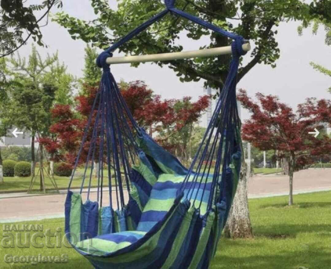 Garden swing-hammock 2 in 1