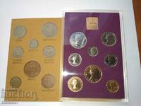 Сет разменни монети 1970 година Великобритания