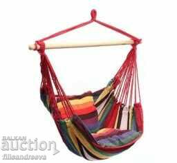 PROMOTION - Large hammock with ropes. Endurance up to 150 kg. Under