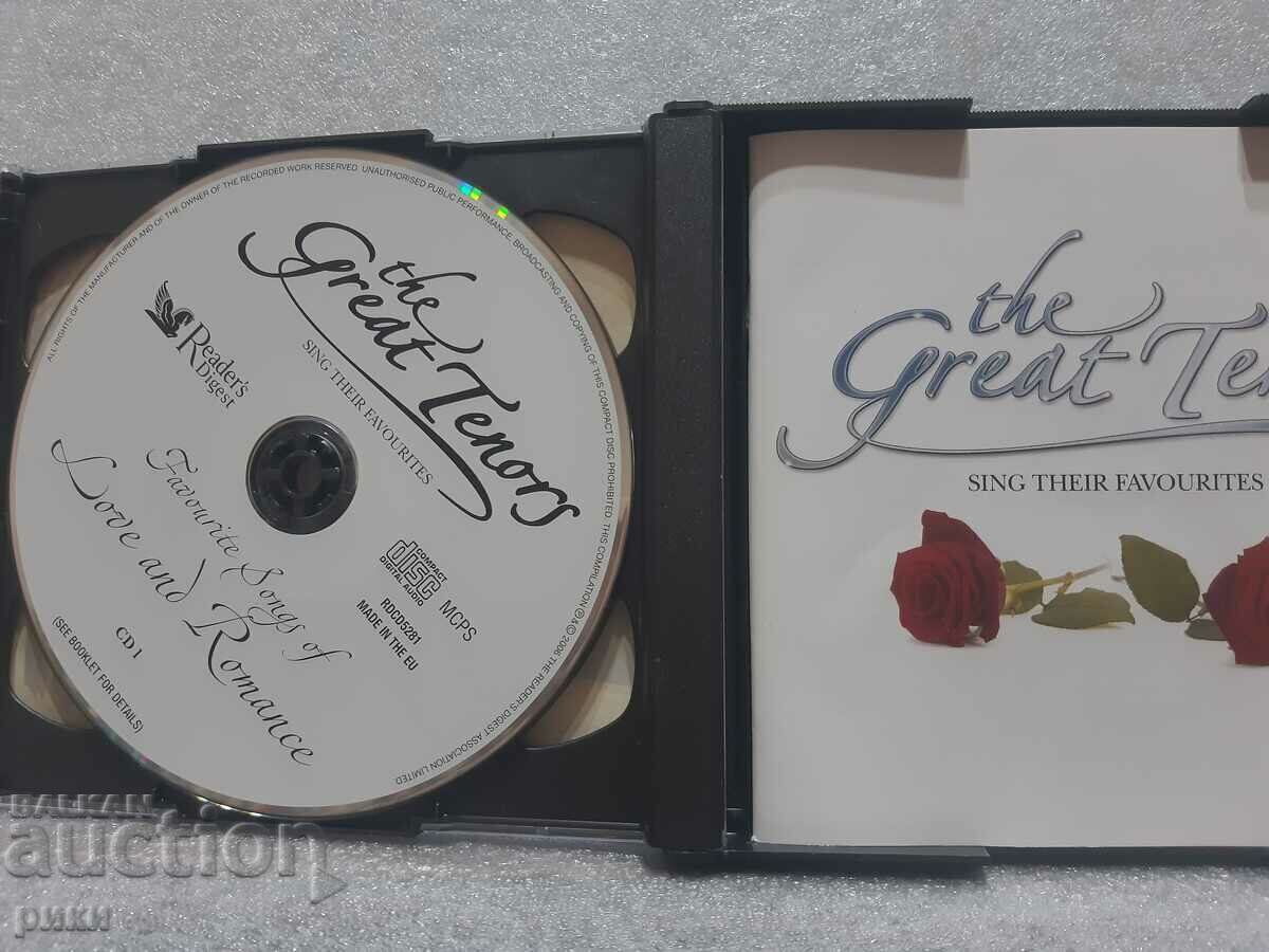 Auction Great Tenors Sing Their Favorites - 5 CDs Auction Great Tenors Sing Their Favorites - 5 CDs