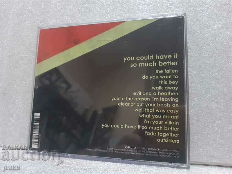 Franz Ferdinand – You Could Have It So Much Better - 2005 with price 14.00 BGN | € 7.16 Franz Ferdinand – You Could Have It So Much Better - 2005 with price 14.00 BGN | € 7.16