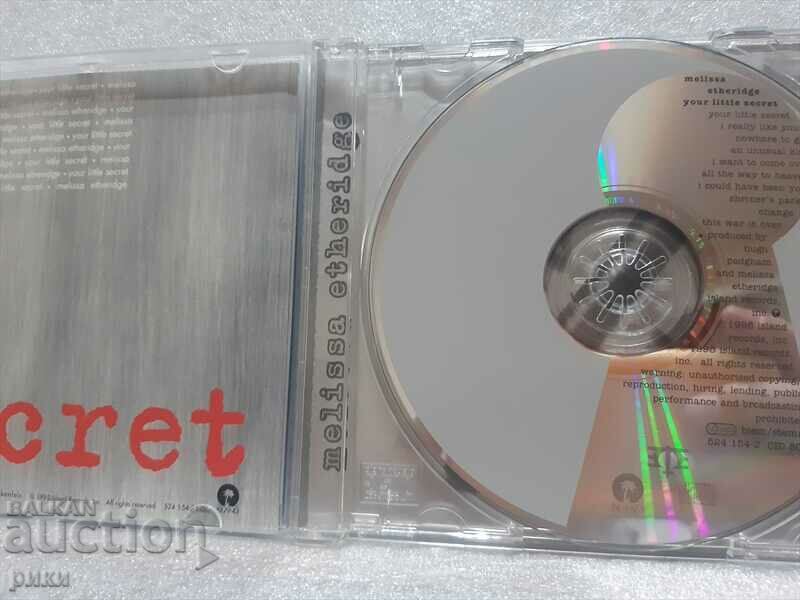 Auction Melissa Etheridge – Your Little Secret - 1995 Auction Melissa Etheridge – Your Little Secret - 1995