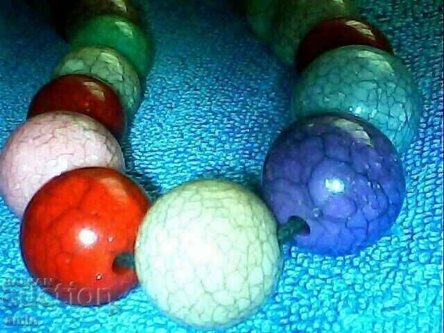 Δημοπρασία όμορφο κολιέ από φυσική πέτρα πολύχρωμο Δημοπρασία όμορφο κολιέ από φυσική πέτρα πολύχρωμο