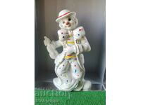 Porcelain figure statuette Clown
