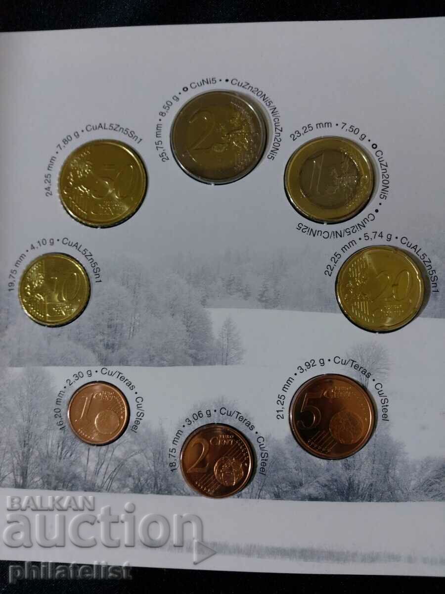 Auction Estonia 2011- Complete bank euro set from 1 cent to 2 euros Auction Estonia 2011- Complete bank euro set from 1 cent to 2 euros