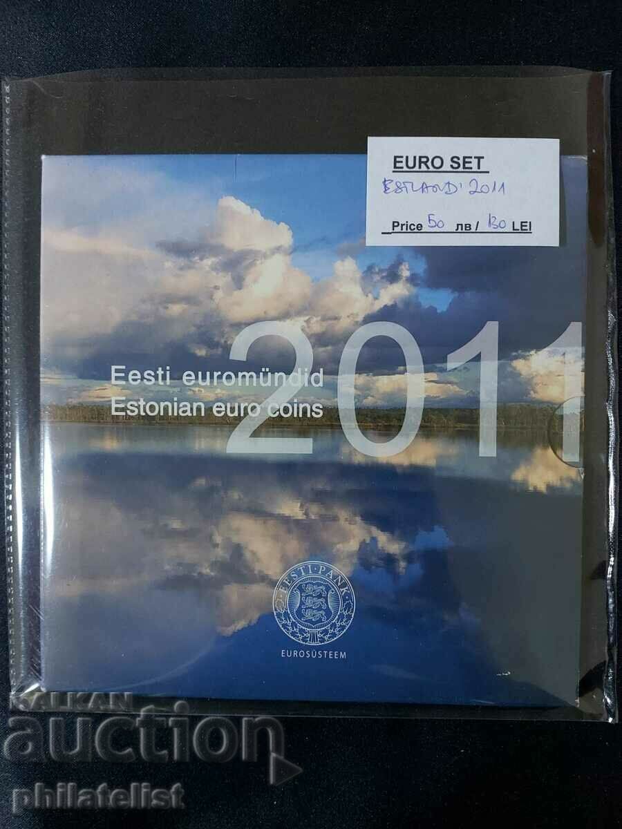 Delivery of Estonia 2011- Complete bank euro set from 1 cent to 2 euros Delivery of Estonia 2011- Complete bank euro set from 1 cent to 2 euros