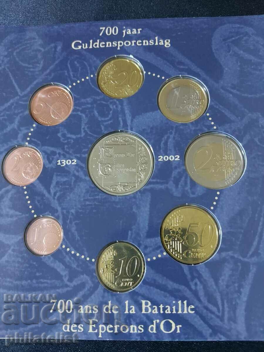 Delivery of Belgium 2002 - Complete Bank Euro Set + BU 2002 Medal Delivery of Belgium 2002 - Complete Bank Euro Set + BU 2002 Medal