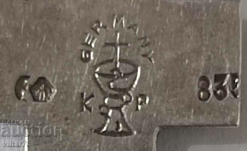 Auction  Old silver cross