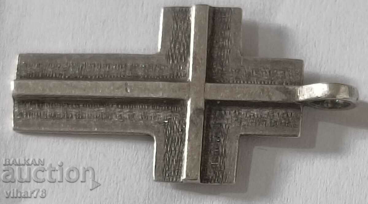 Old silver cross - 5