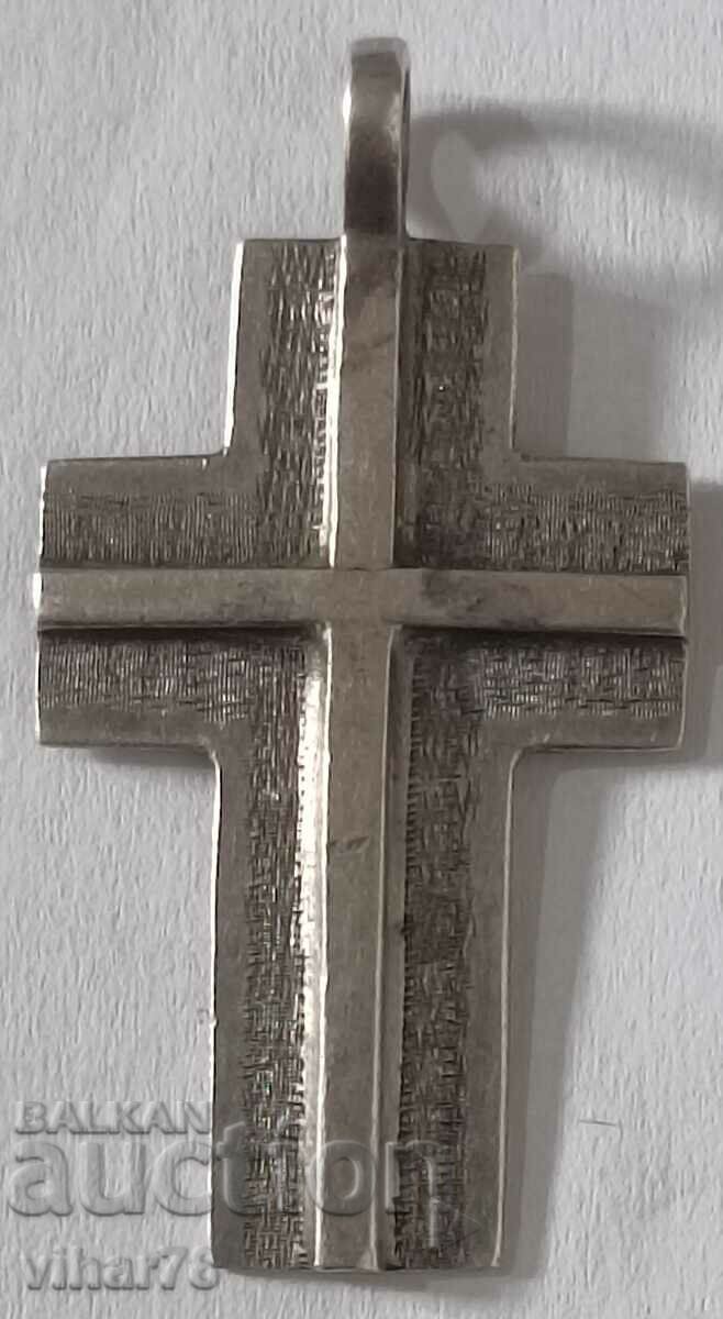 Old silver cross - 6