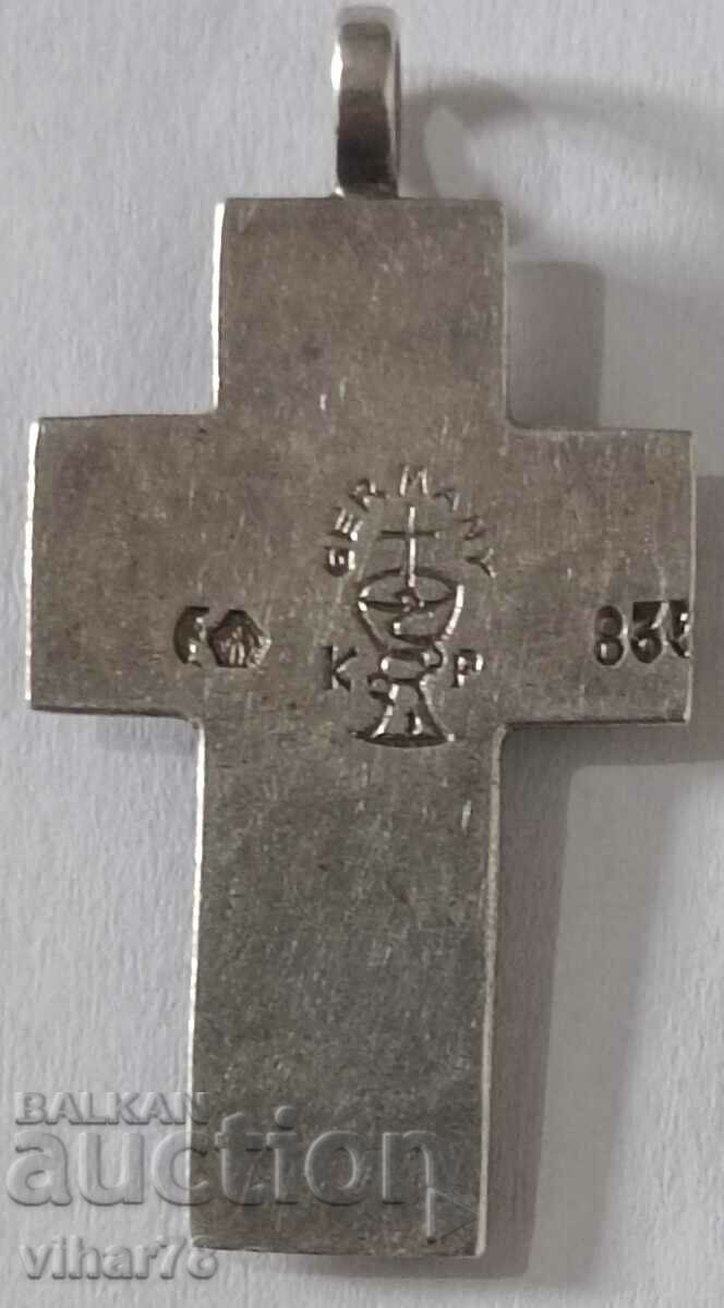 Old silver cross - 7