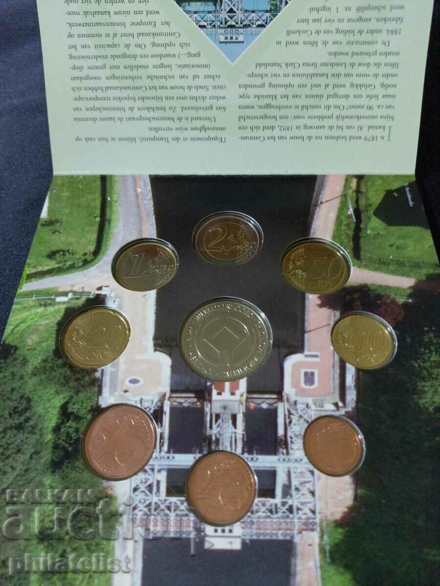 Delivery of Belgium 2007 - Complete Bank Euro Set + BU Medal Delivery of Belgium 2007 - Complete Bank Euro Set + BU Medal